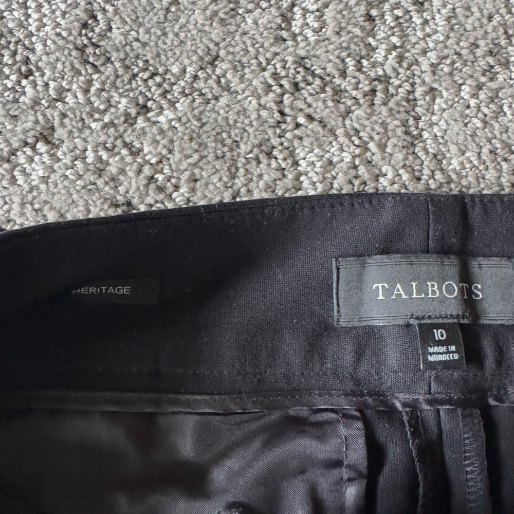 TALBOTS Women’s Black Bottom (Size 10) - Picture 3 of 3